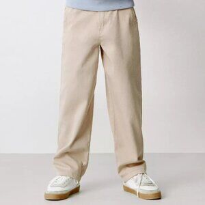 ZARA textured strech boys pants